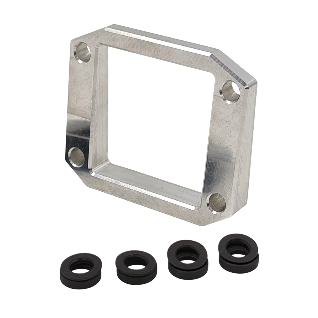 SH VForce 3 / 4R Membran Keilplatte Spacer / Distanzplatte für Simson MTX Zylinder