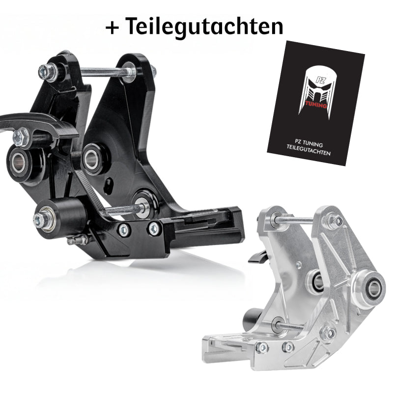 CNC Motorhalter mit Kettenführung - für Simson S50, S51, S70